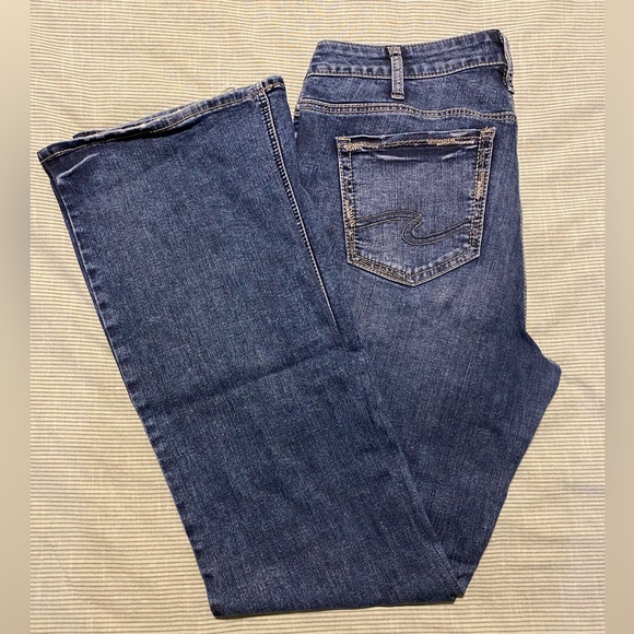 Silver Jeans Suki Slim Boot Denim 14x35 LONG INSEAM/TALL - Picture 2 of 6